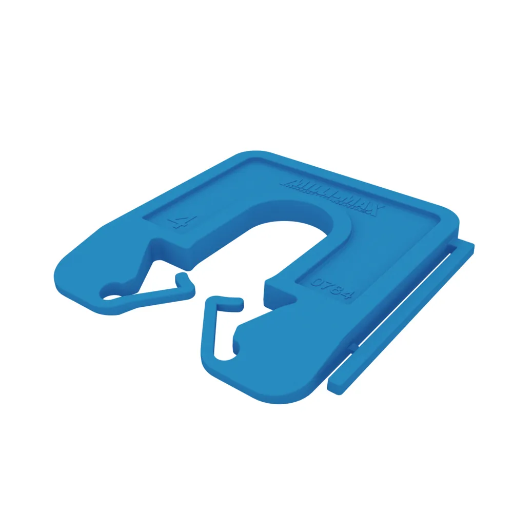 Milli-Max uitvulplaatje 4mm 100 stuks