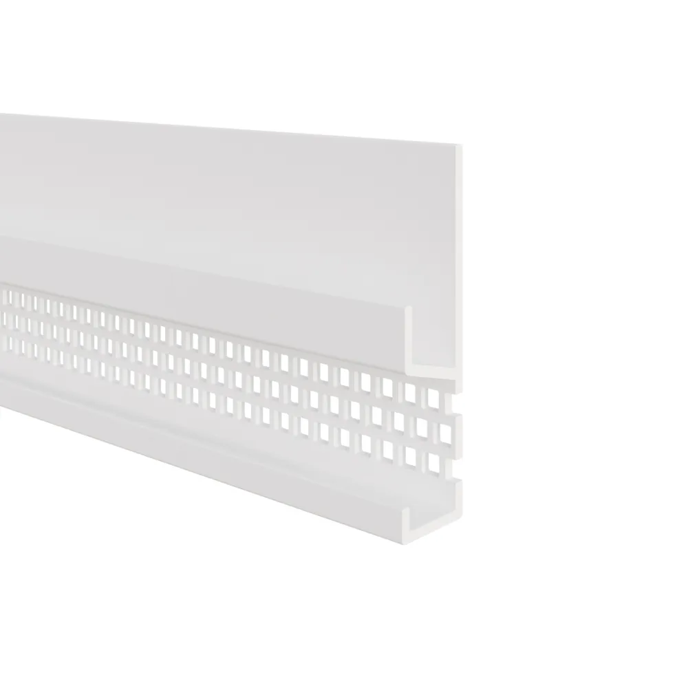 Ventilatie afsluitprofiel 65x17 mm