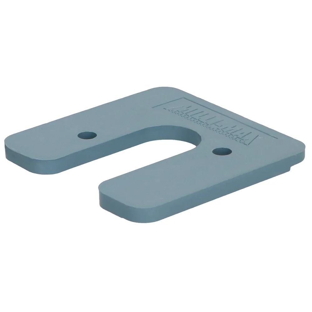 Stelplaat U-top 5mm 125 stuks