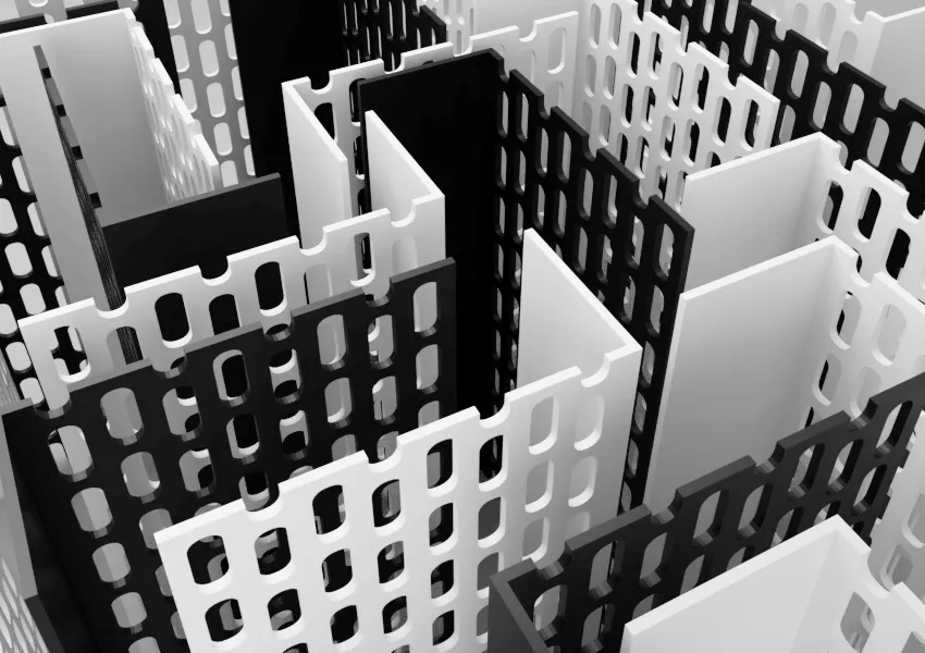 Hoekprofiel geperforeerd 90x30x2mm